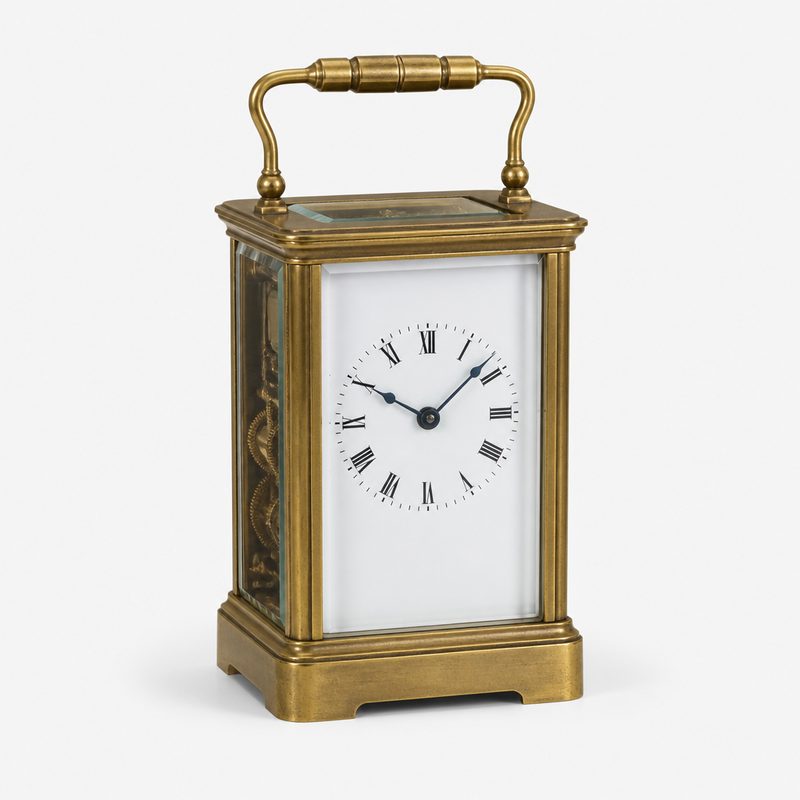 brass carriage clock